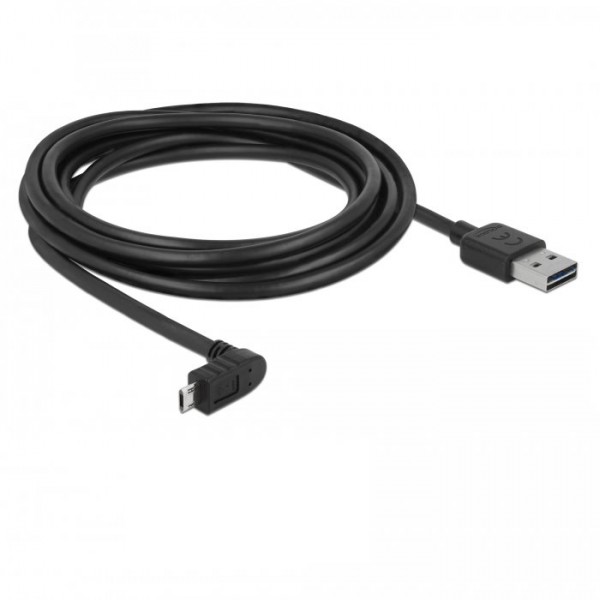 USB Ladekabel Datenkabel 3m 90° f. Garmin nüvi 2350