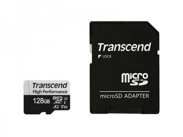 Transcend 128GB Speicherkarte  UHS class 3 f. Webfleet Solutions CAM 50